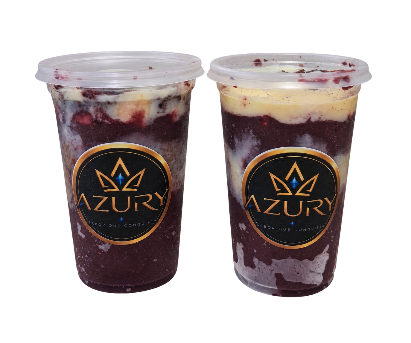 Copos de açaí Azury